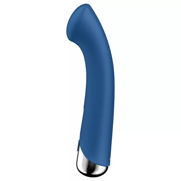Satisfyer - vibromasseur point G rotatif - tête tournante - bleu