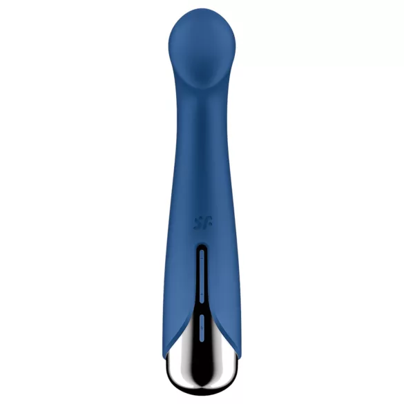 Satisfyer - vibromasseur point G rotatif - tête tournante - bleu