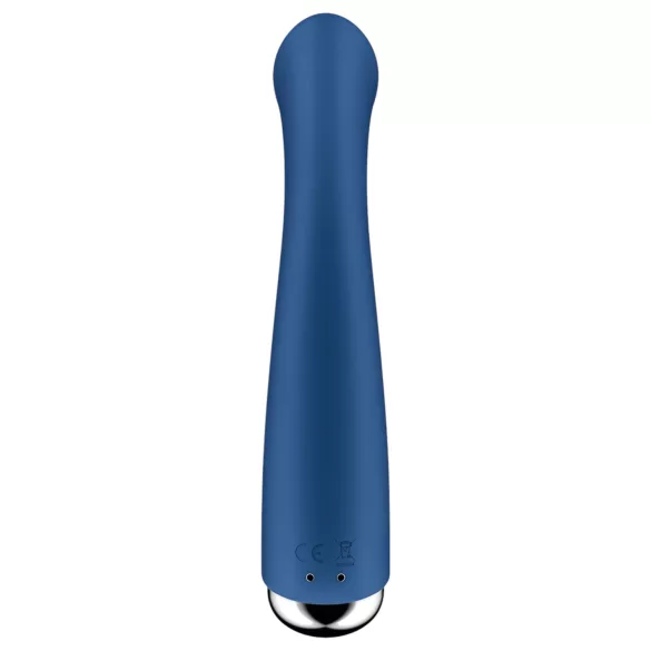 Satisfyer - vibromasseur point G rotatif - tête tournante - bleu
