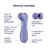 Satisfyer Pro 2 Gen3 - stimulateur intelligent violet