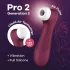 Satisfyer Pro 2 Gen3 - stimulateur clitoridien rechargeable à impulsions d’air (rouge)