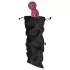 Satisfyer Treasure Bag XL - pochette de rangement discrète - grande (noire)