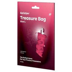   Satisfyer Treasure Bag L - pochette discrète - grande (rose)