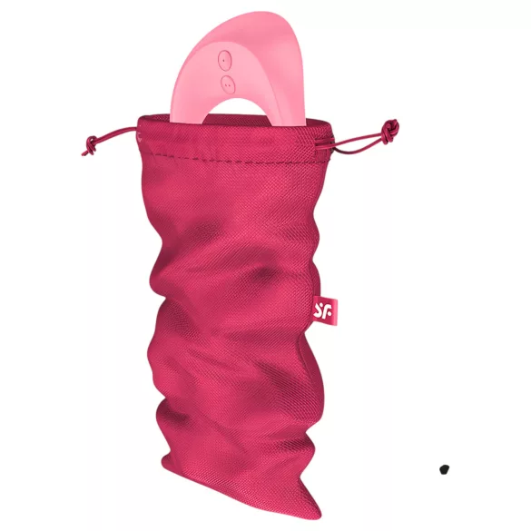 Satisfyer Treasure Bag M - sac de rangement discret pour sextoys (rose)