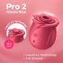 Satisfyer Pro 2 Rose Classique - stimulateur de clitoris rouge