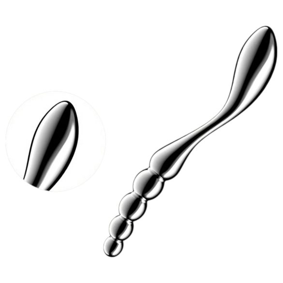 Satisfyer Star Force 1 – gode en acier à billes (argent)