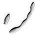 Satisfyer Cosmic Crest 2 - gode en acier ondulé (argent)