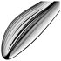 Satisfyer Pure Gravity 1 – godemichet en acier nervuré (argent)