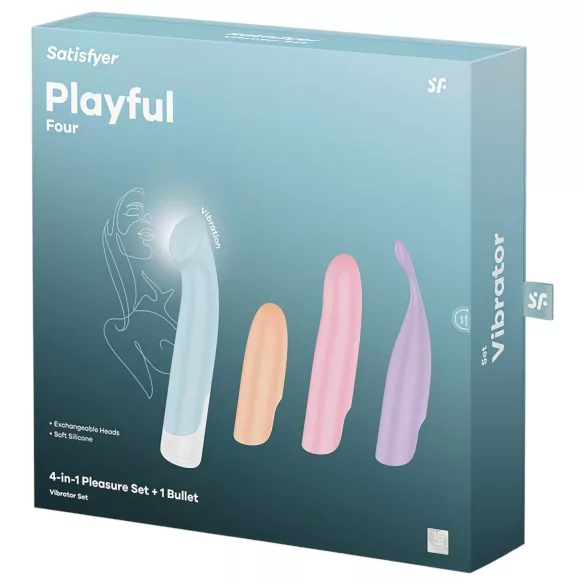 Satisfyer - coffret de sextoys vibrants - Playful Four
