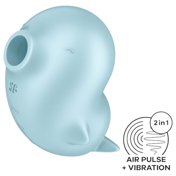 Satisfyer Sassy Seal - Stimulateur Clitoridien à Ondes d'Air (Turquoise)