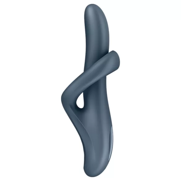 Satisfyer Heat Flex 4 - vibromasseur chauffant avec bras clitoridien (gris)