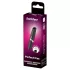 Satisfyer Perfect Kiss - mini vibromasseur rouge à lèvres - noir