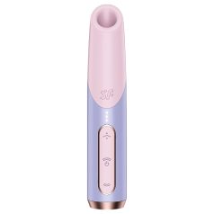   Satisfyer Bold Kiss - Vibrateur à vagues d'air, rouge à lèvres (rose)