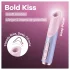 Satisfyer Bold Kiss - rouge à lèvres vibrant à ondes d’air (rose)