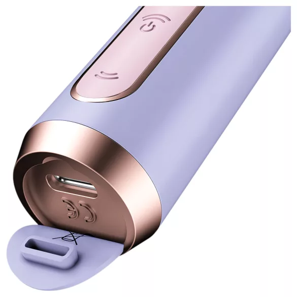Satisfyer Bold Kiss - rouge à lèvres vibrant à ondes d’air (rose)