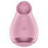 Satisfyer - vibromasseur clitoridien langue - silicone rose