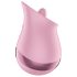 Satisfyer - vibromasseur clitoridien langue - silicone rose