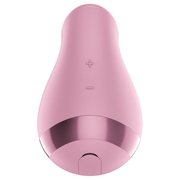 Satisfyer - vibromasseur clitoridien langue - silicone rose