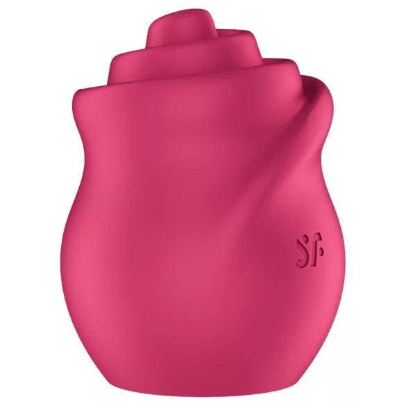 Satisfyer - stimulateur clitoridien langue rotative - silicone rose