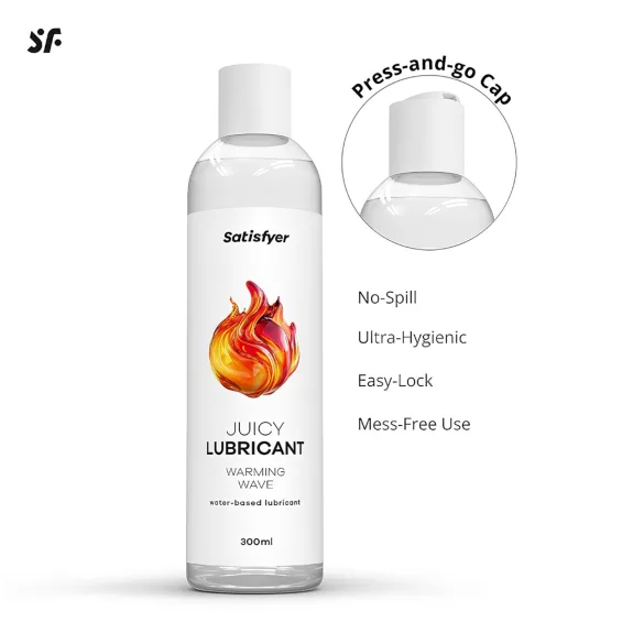 Satisfyer - lubrifiant effet chauffant - 300ml