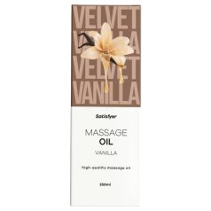 Satisfyer - huile de massage - vanille (250 ml)