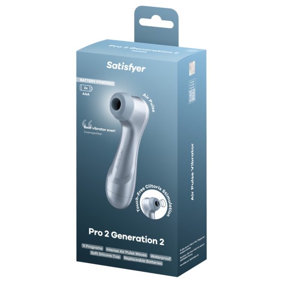 Satisfyer Pro2 Gen2 - stimulateur clitoridien à ondes d’air - bleu