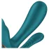 Satisfyer Top Secret+ - vibromasseur portable 3 branches - silicone vert
