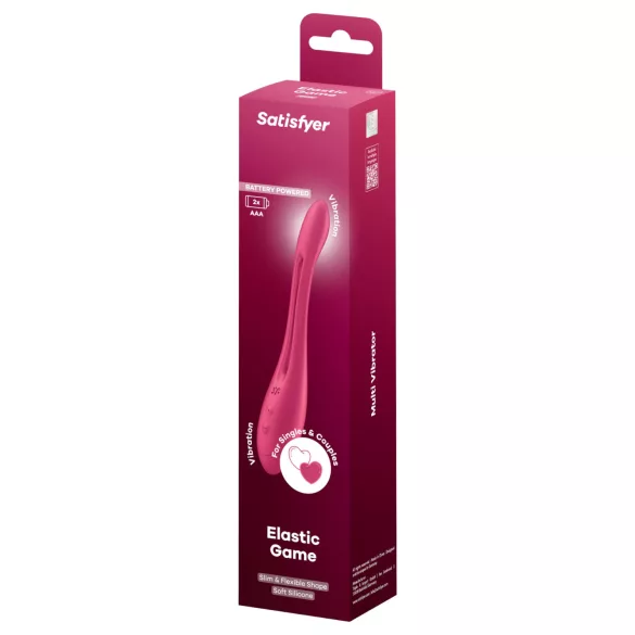 Satisfyer Elastic Game - vibromasseur flexible pour couple (rose)