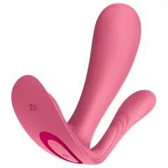   Satisfyer Top Secret+ - vibromasseur portatif pour point G et anal (rose)