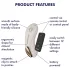 Satisfyer - vibromasseur culotte discret - blanc