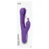 EIS Double Trouble - vibromasseur rabbit stimulateur langue mobile - violet