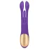 EIS Double Trouble - vibromasseur rabbit stimulateur langue mobile - violet