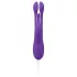 EIS Double Trouble - vibromasseur rabbit stimulateur langue mobile - violet