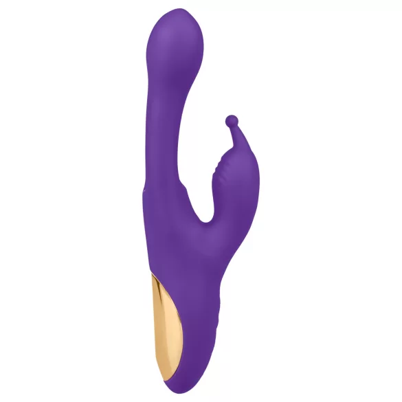 EIS Double Trouble - vibromasseur rabbit stimulateur langue mobile - violet
