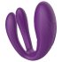 Mrow - Vibromasseur waterproof à 3 moteurs sans fil (violet)