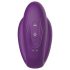 Mrow - Vibromasseur couple étanche 3 moteurs (violet)