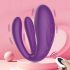 Mrow - Vibromasseur waterproof à 3 moteurs sans fil (violet)