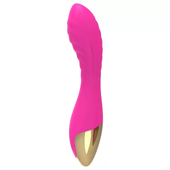 Mrow - vibromasseur point G rechargeable étanche - silicone rose