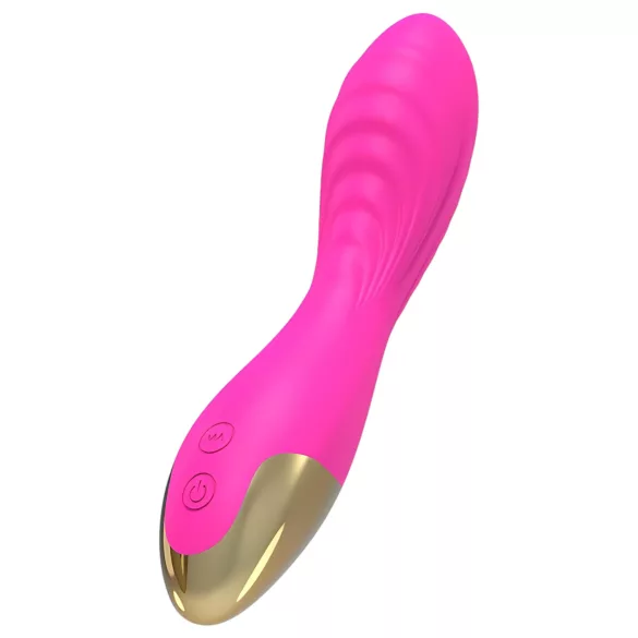 Mrow - vibromasseur point G rechargeable étanche - silicone rose