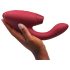 Womanizer Duo 2 - Vibromasseur 2-en-1 Point G (Rouge)