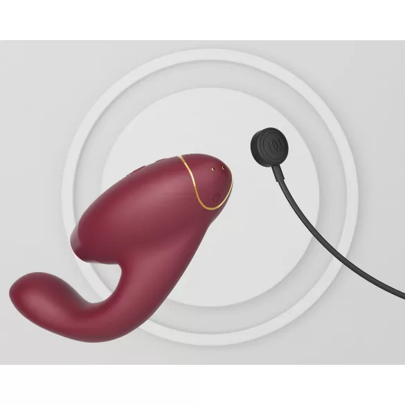 Womanizer Duo 2 - stimulateur clitoridien et point G 2en1 - rouge