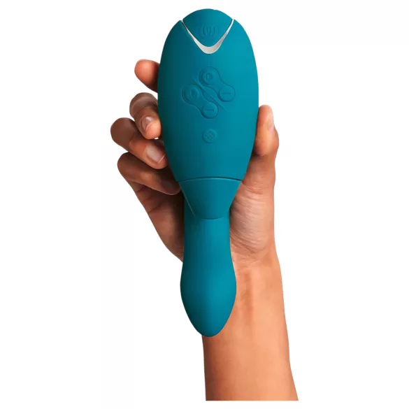 Womanizer DUO 2 - stimulateur rabbit avec succion clitoridienne (pétrole)