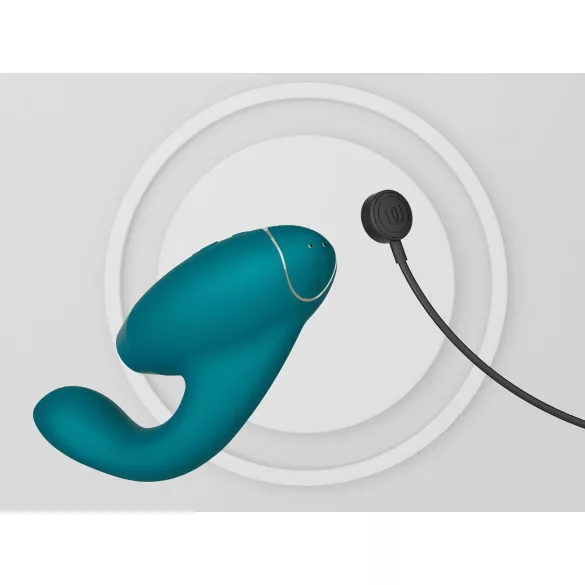 Womanizer DUO 2 - stimulateur rabbit avec succion clitoridienne (pétrole)