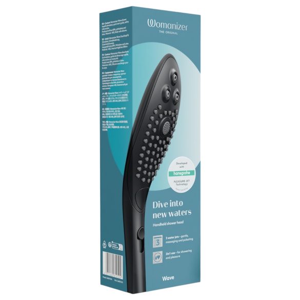 Womanizer Wave - tête de douche massante (noir)