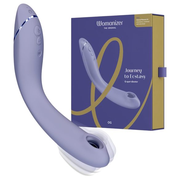 Womanizer OG - Vibrateur Double Effet à Ondes d’Air (Violet)