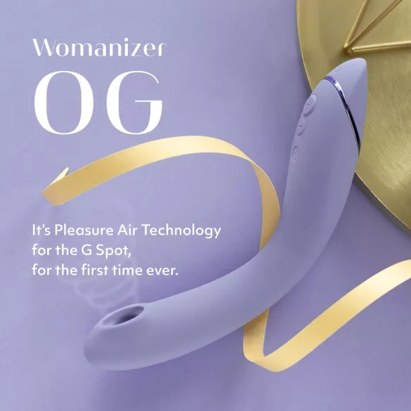 Womanizer OG - stimulateur point G et clitoridien 2en1 rechargeable - violet