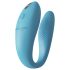 We-Vibe Sync Go - vibromasseur couple intelligent turquoise