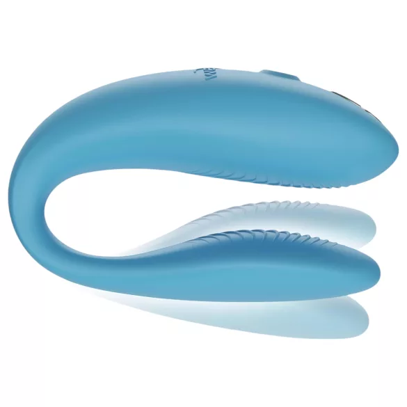 We-Vibe Sync Go - Vibromasseur pour couple contrôlé par application (turquoise)