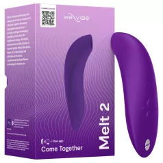   We‑Vibe Melt 2 - Stimulateur clitoridien à ondes d’air contrôlé par application (violet)