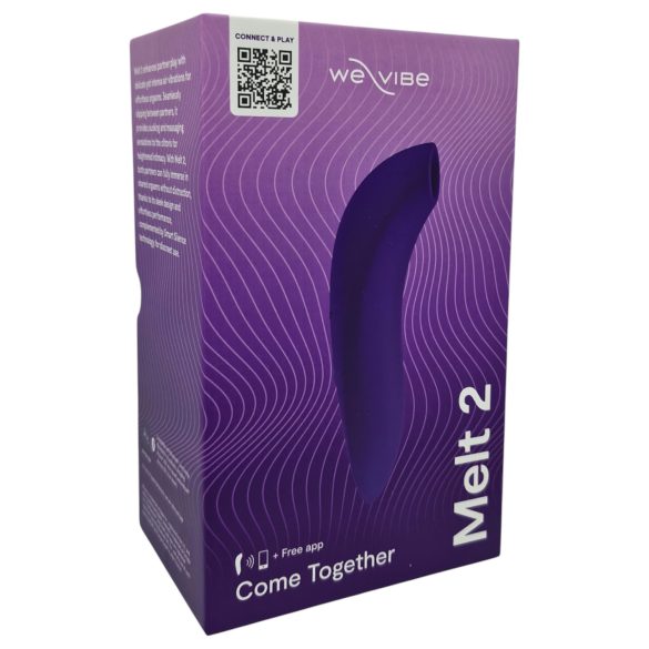 We-Vibe Melt 2 - stimulateur à ondes d'air intelligent (violet)
